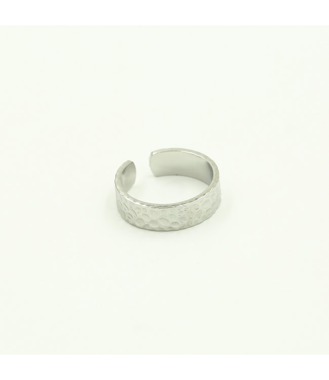 Silver Creole Jungle Ring