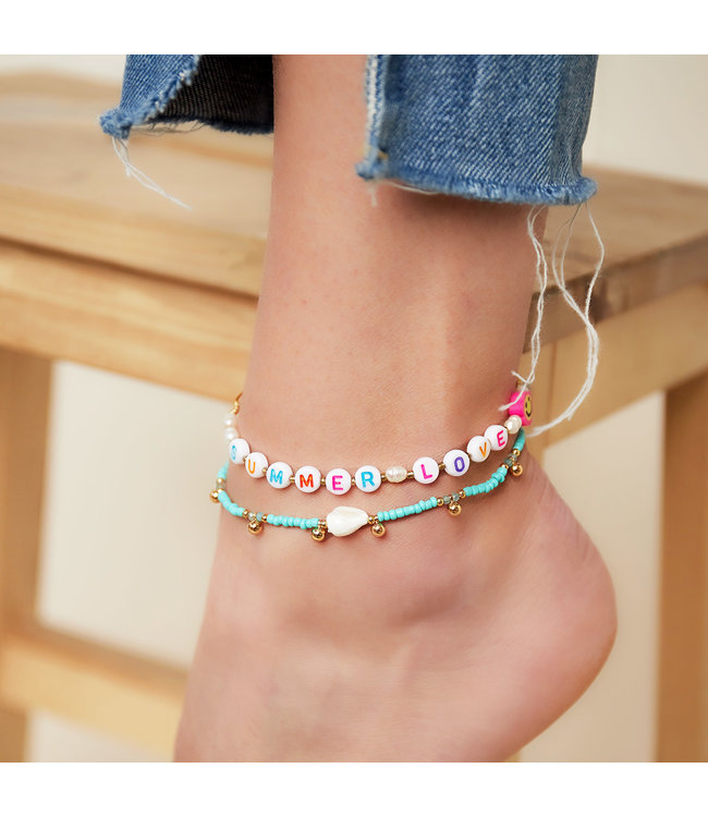 Fun Fair Anklet / Mint