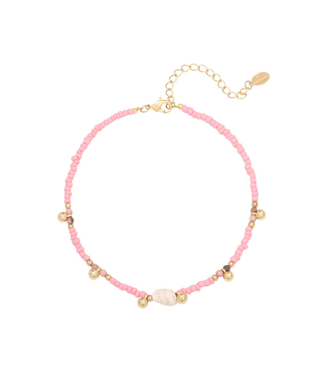 Fun Fair Anklet / Pink