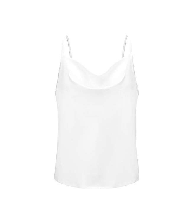 Satin Top / White