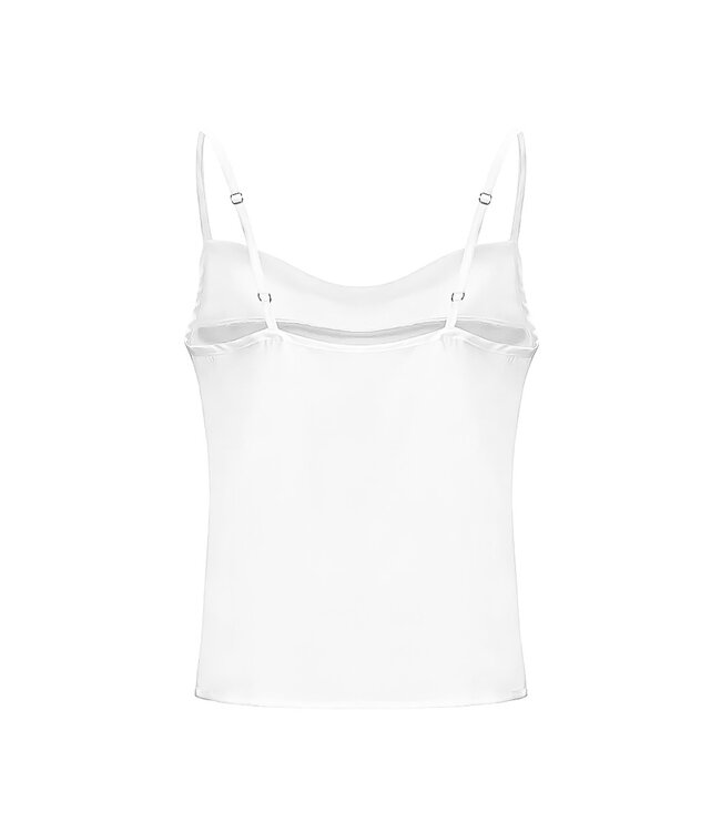 Satin Top / White