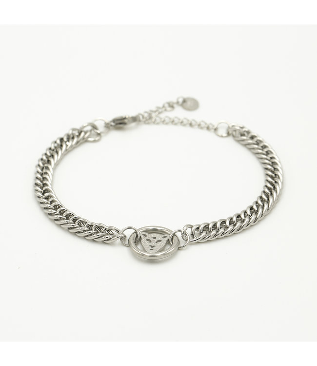 Leopard Circle Bracelet