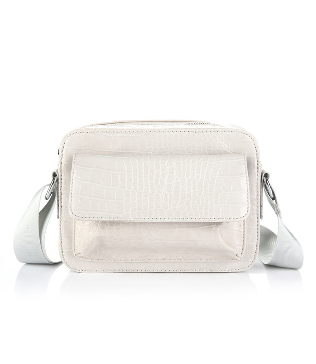 Tess Croco Bag / Grey