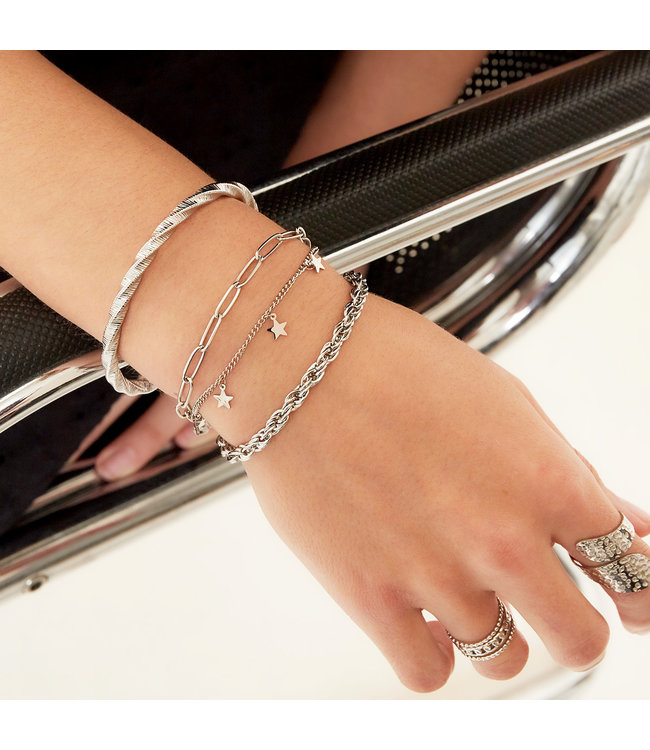 Silver Twistle it Bracelet