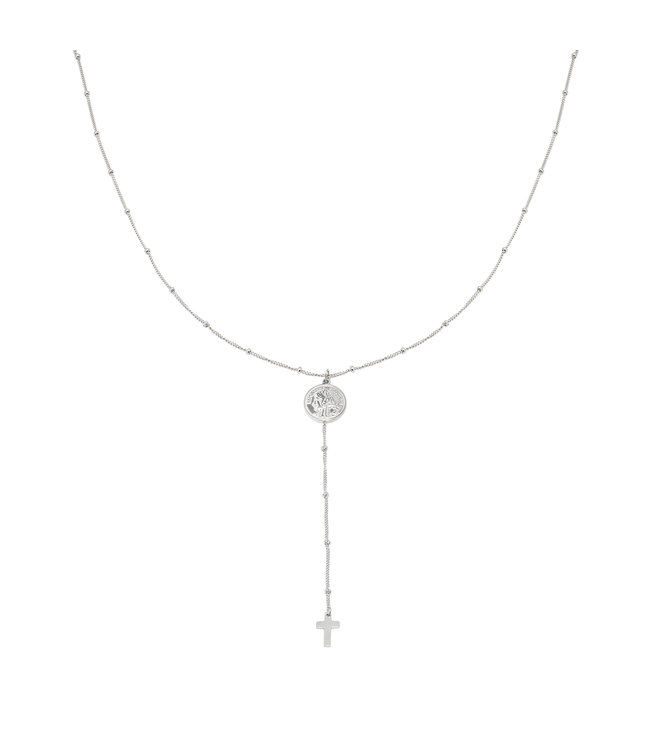 Religious Coin Necklace