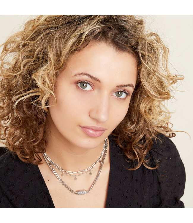 Double Star Necklace