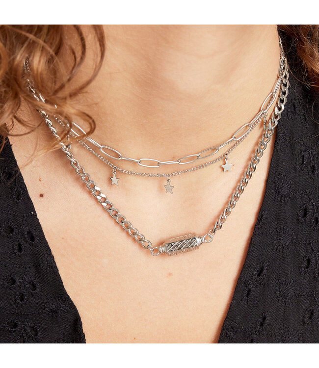 Double Star Necklace