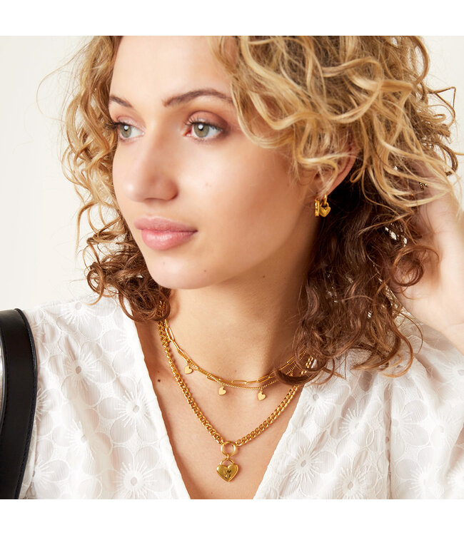 Double Heart Necklace