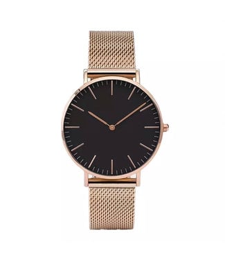 Lovely Watch / Black Rose Gold