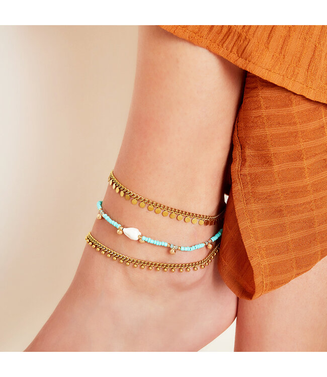 Fun Fair Anklet / Mint