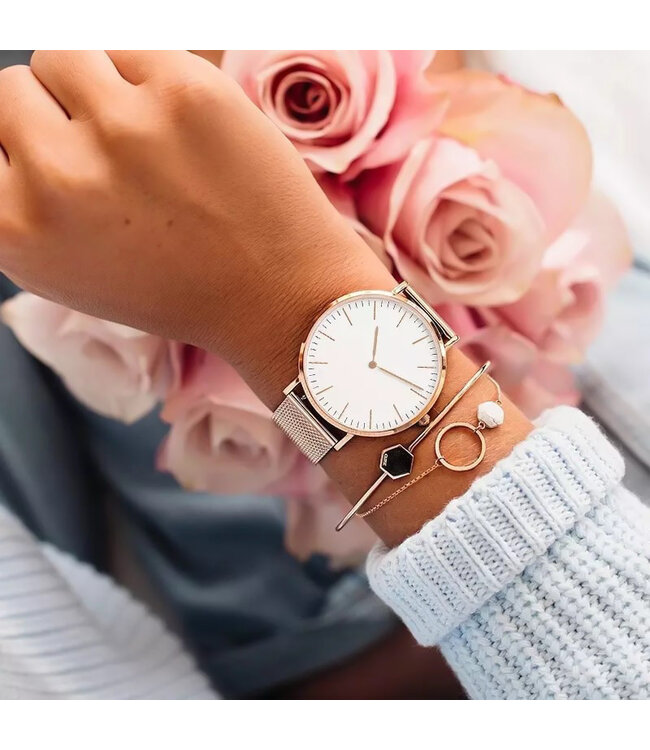 Lovely Watch / White Rose Gold