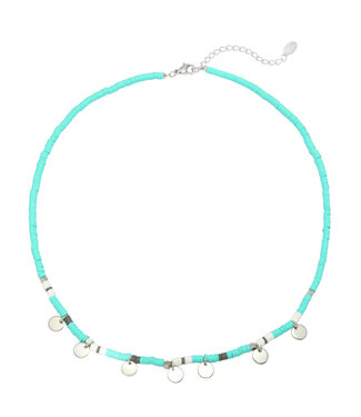 Surf with Me Necklace / Blue