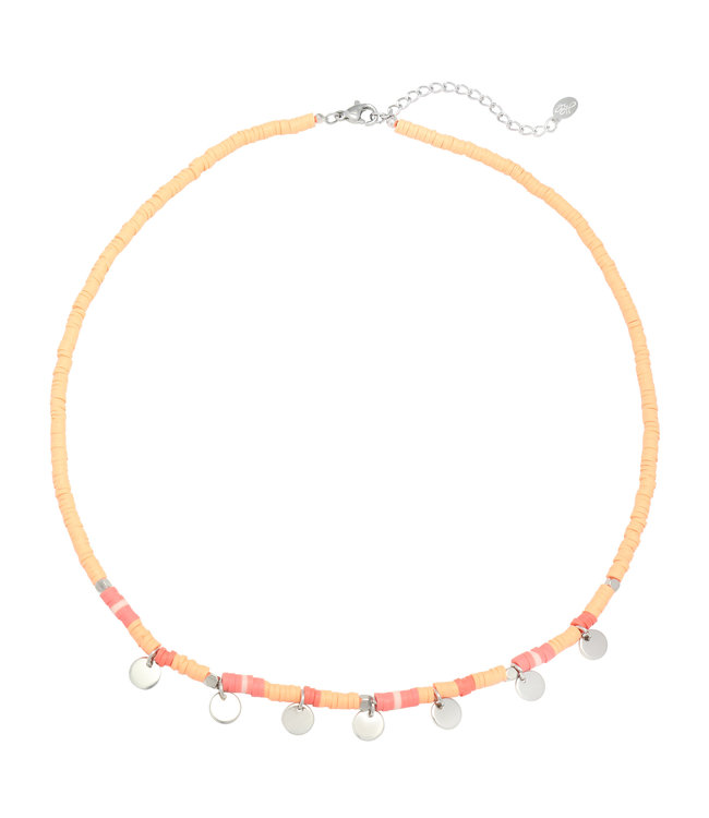 Surf with Me Necklace / Orange