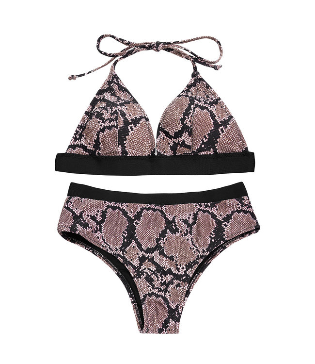 Snake Printed Bikini