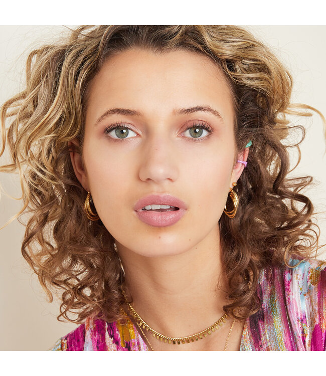 Modern Hoop Earrings