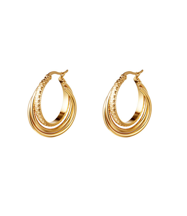Modern Hoop Earrings