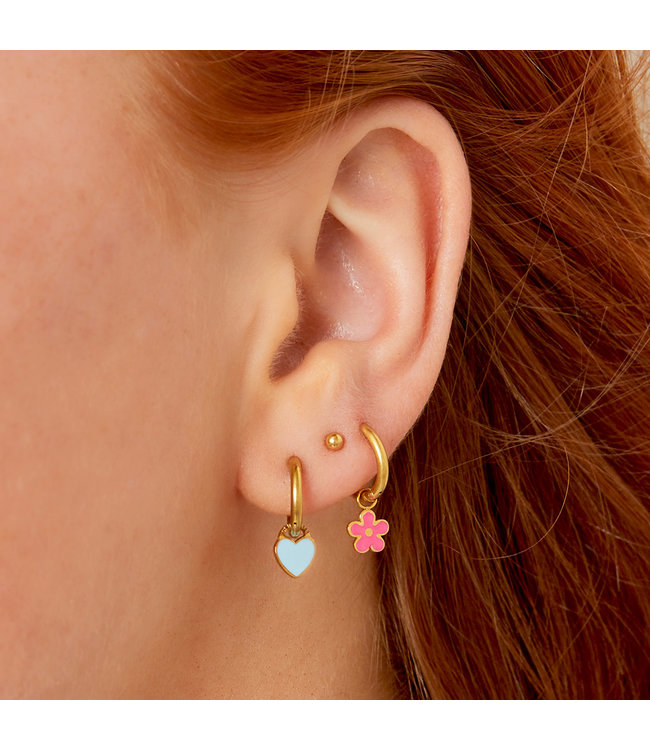 Pastel Flower Earrings