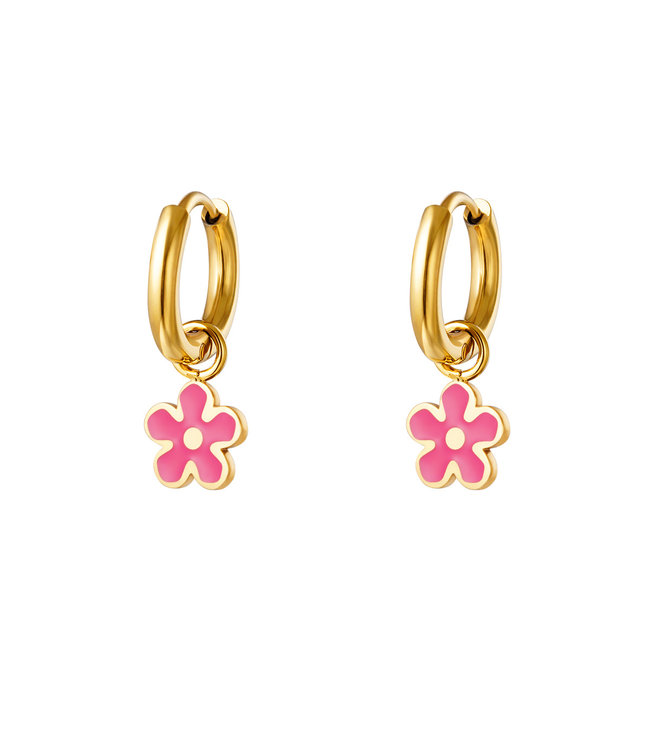 Pastel Flower Earrings