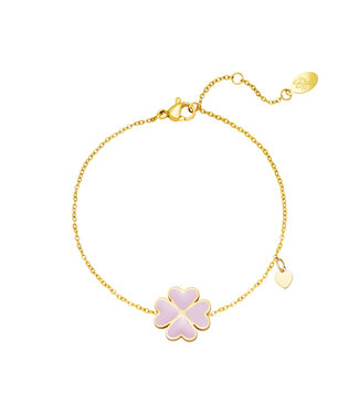 Pastel Clover Bracelet