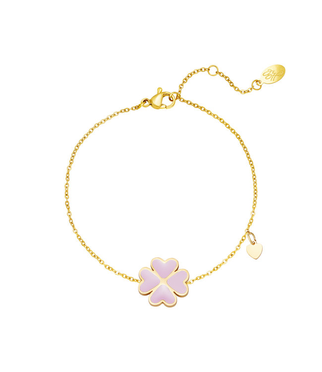 Pastel Clover Bracelet