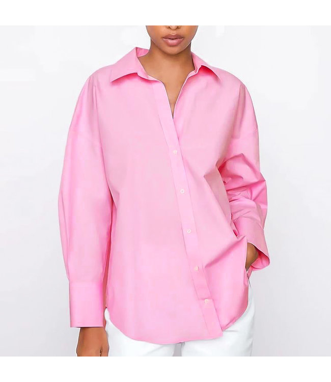 Oversized Blouse / Pink