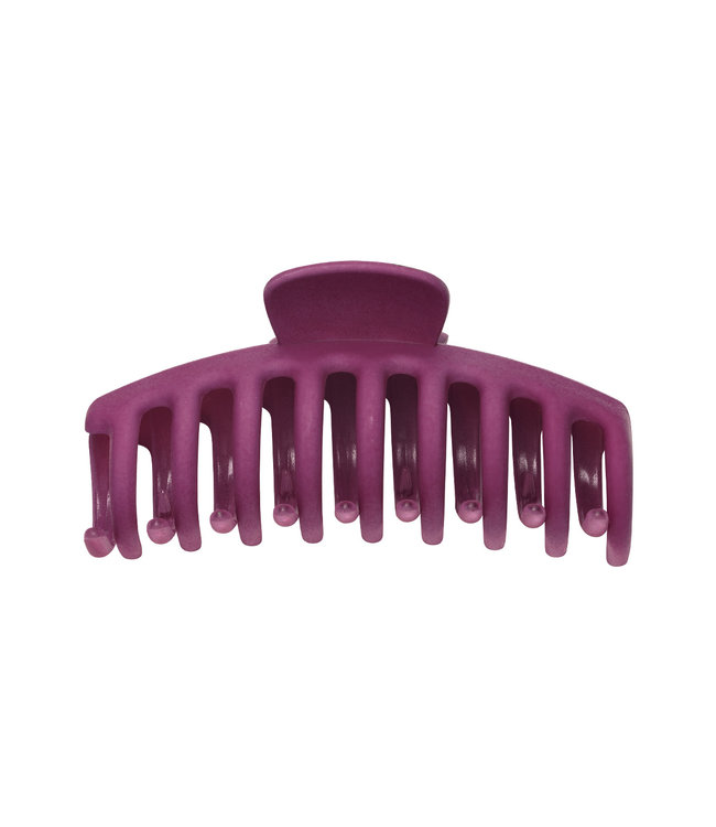 Matt Hair Clip / Purple