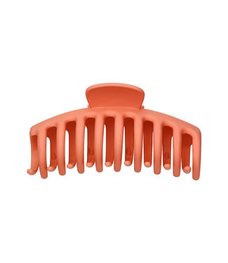 Matt Hair Clip / Orange