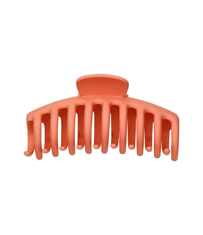 Matt Hair Clip / Orange