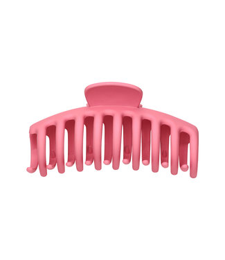 Matt Hair Clip / Candy Pink