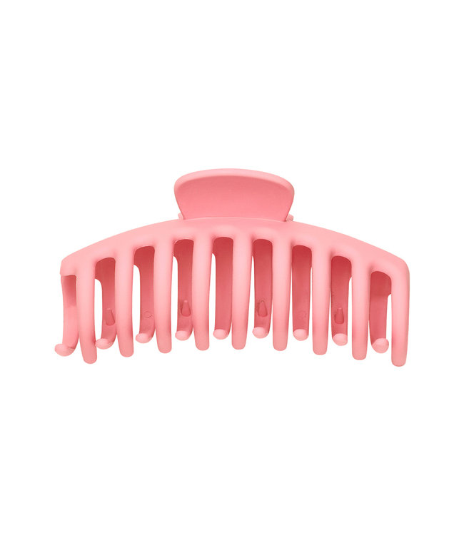 Matt Hair Clip / Pink