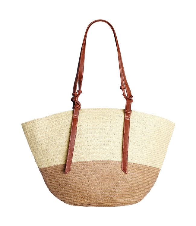 Wicker Beach Bag