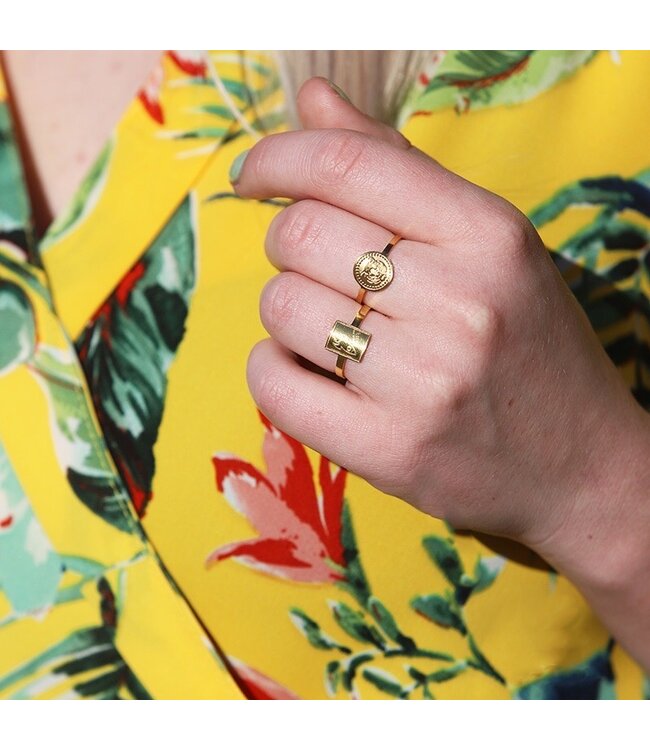 Gold Rocket Power Ring