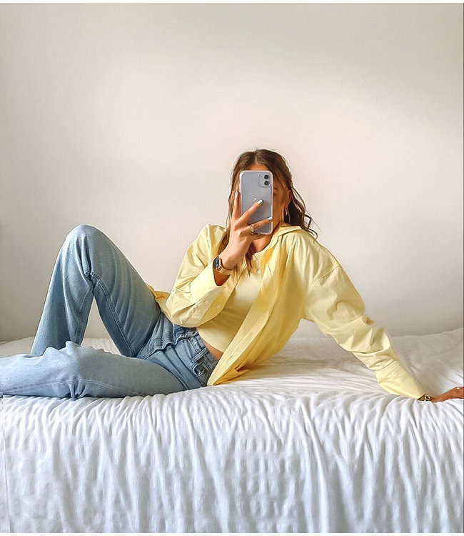 Oversized Blouse / Yellow