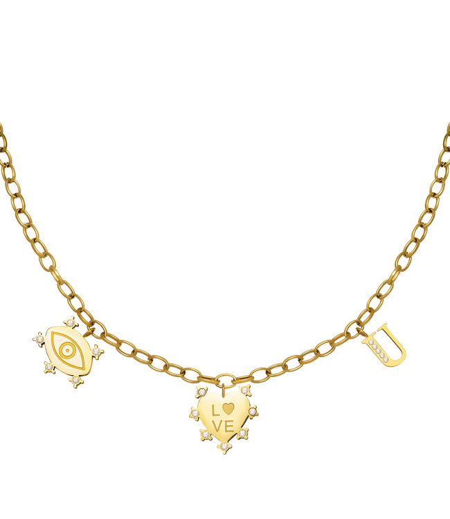 Eye Love You Necklace