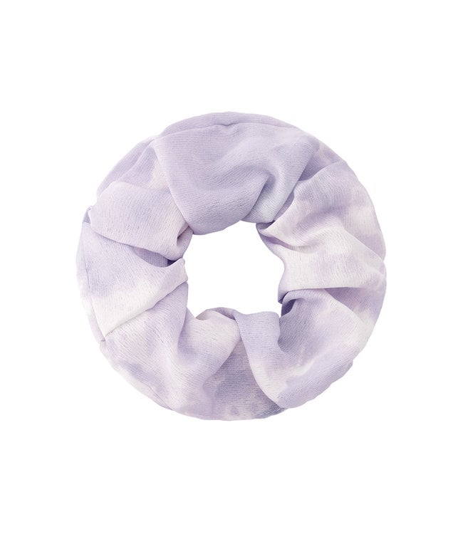 Tie Dye Scrunchie / Lilac