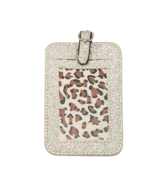 Glitter Suitcase Hanger / Gold