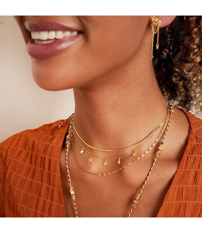 Triple Galaxy Necklace