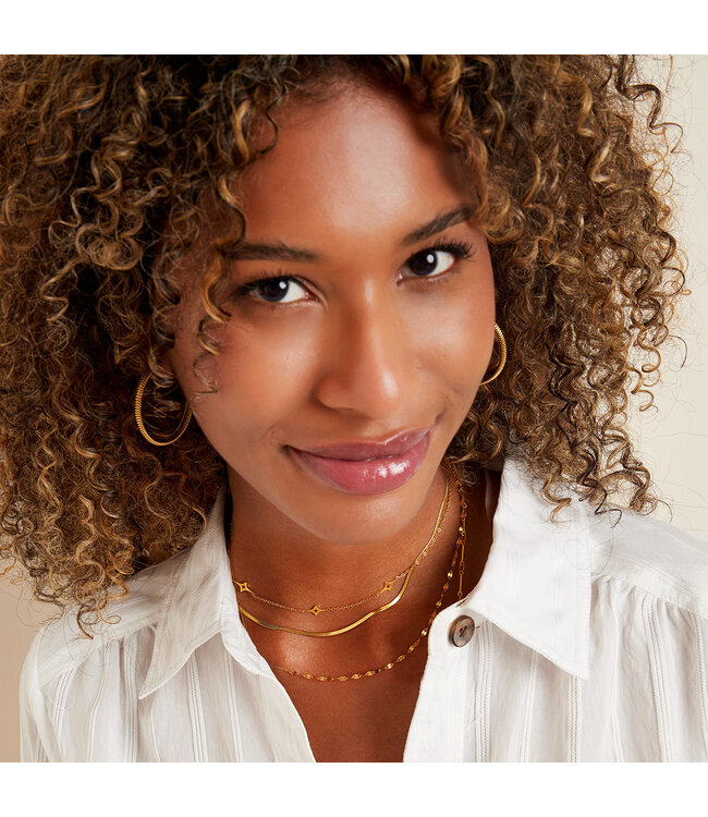 Triple Chain Necklace