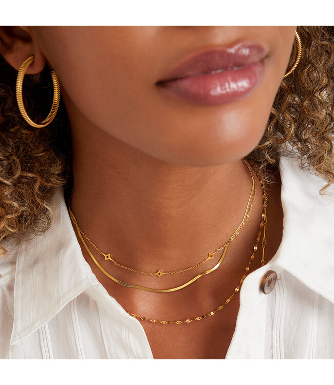 Triple Chain Necklace