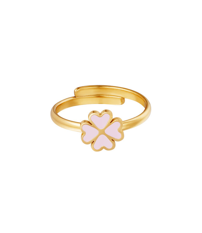 Pastel Clover Ring