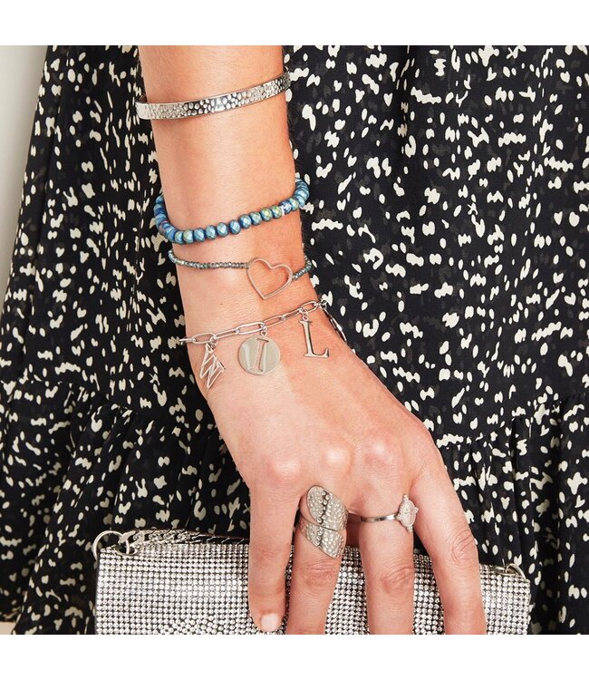 Bangle Leo Footprint Bracelet