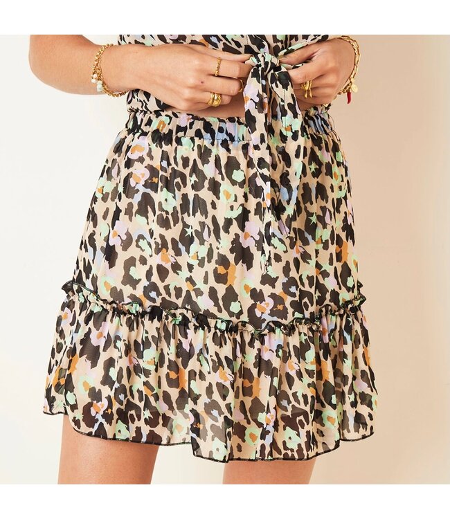 Leopard Colors Skirt