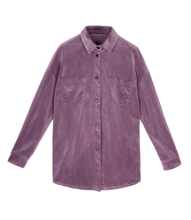 Corduroy Oversized Blouse