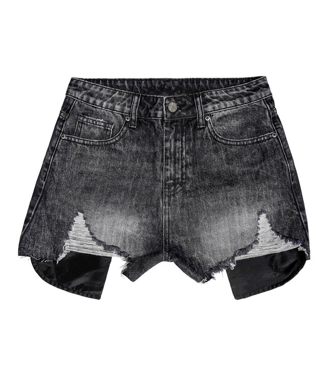 Distressed Denim Short