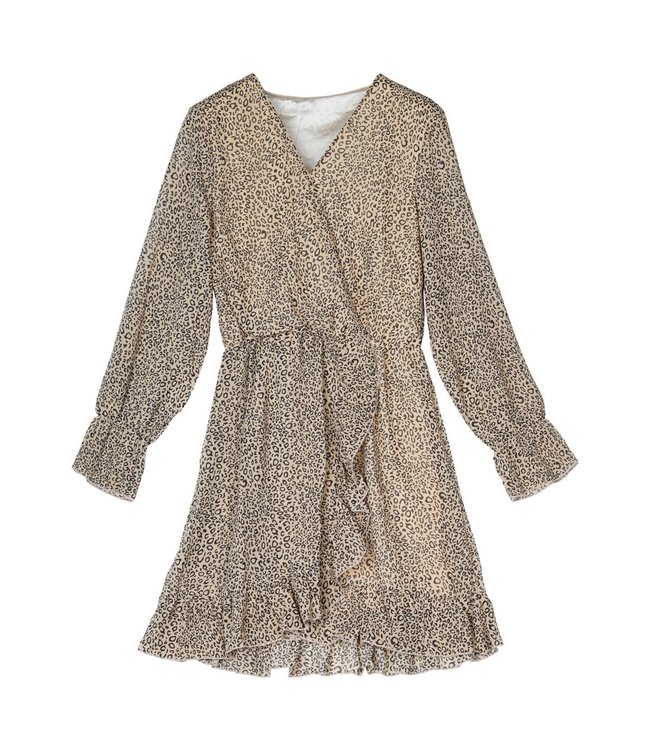 Ruffle Up Dress / Beige