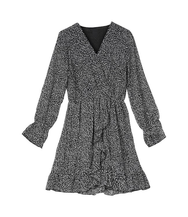 Ruffle Up Dress / Black