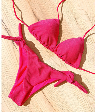 Triangle Bikini / Fuchsia