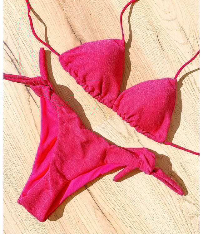 Triangle Bikini / Fuchsia