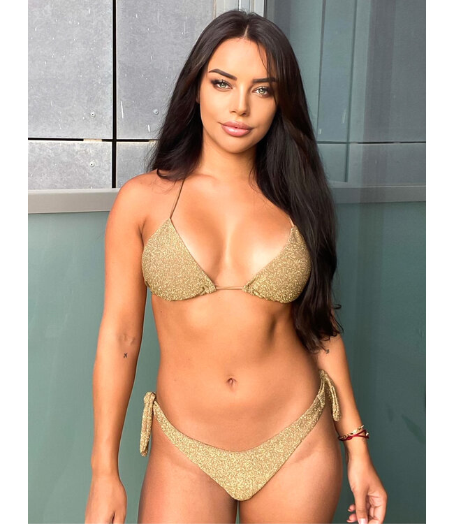 Triangle Bikini / Gold