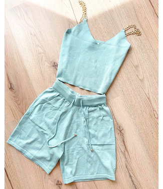 Esmee Knit Set / Green